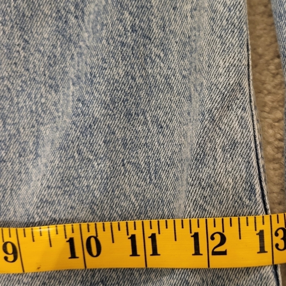 On 34th Core Wide Leg High Rise Light Wash Jeans Size 14 New! - Picture 9 of 10